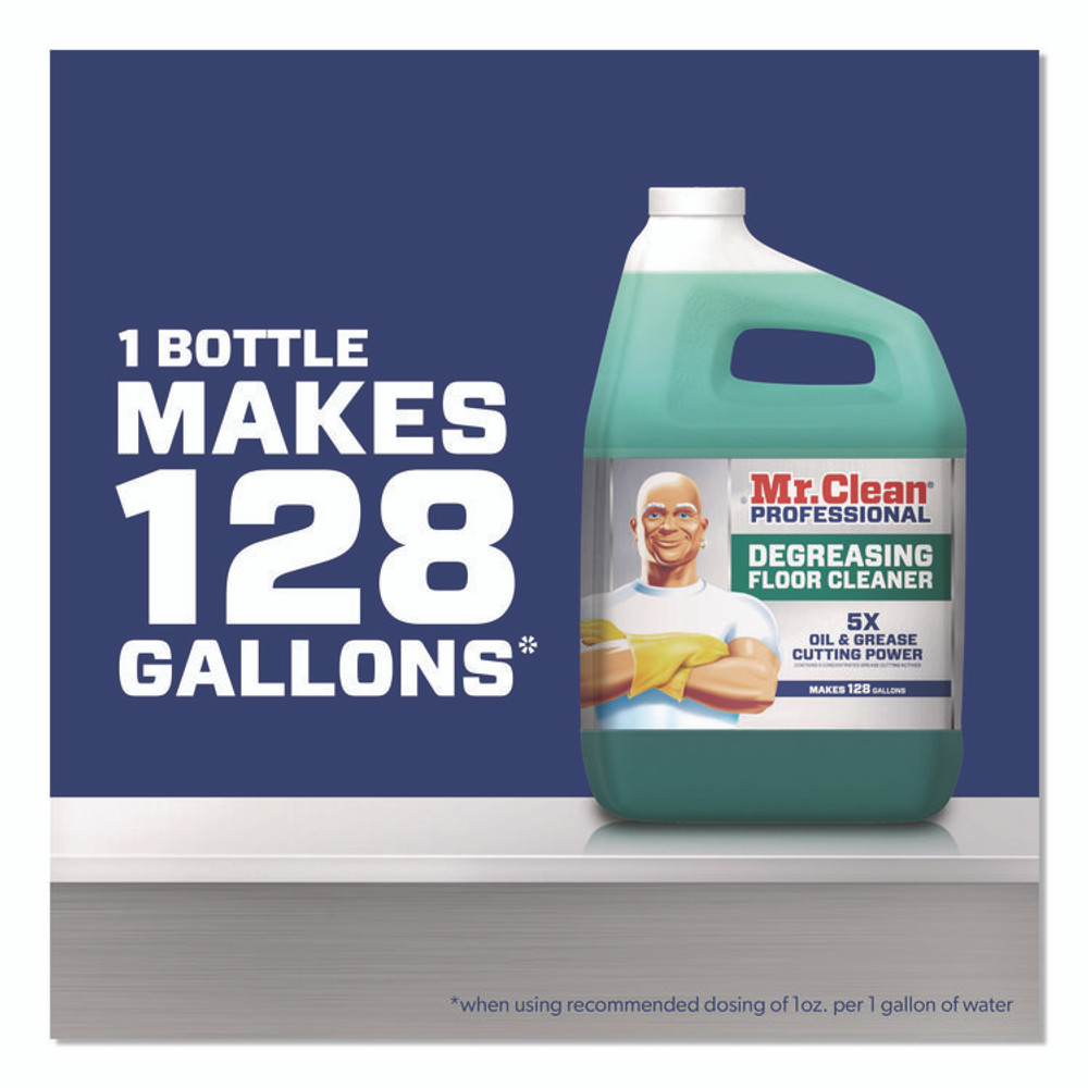 PROCTER & GAMBLE Mr. Clean® Professional 19892 Degreasing Floor Cleaner, 1 gal Bottle, 3/Carton