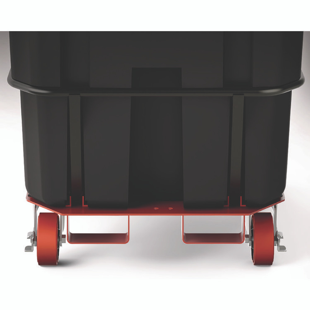 SUNCAST CORPORATION Commercial® RMTTHD150D 1.5 cu yd Heavy Duty Tilt Truck, Forkliftable Frame, 2,200 lb Capacity, Black