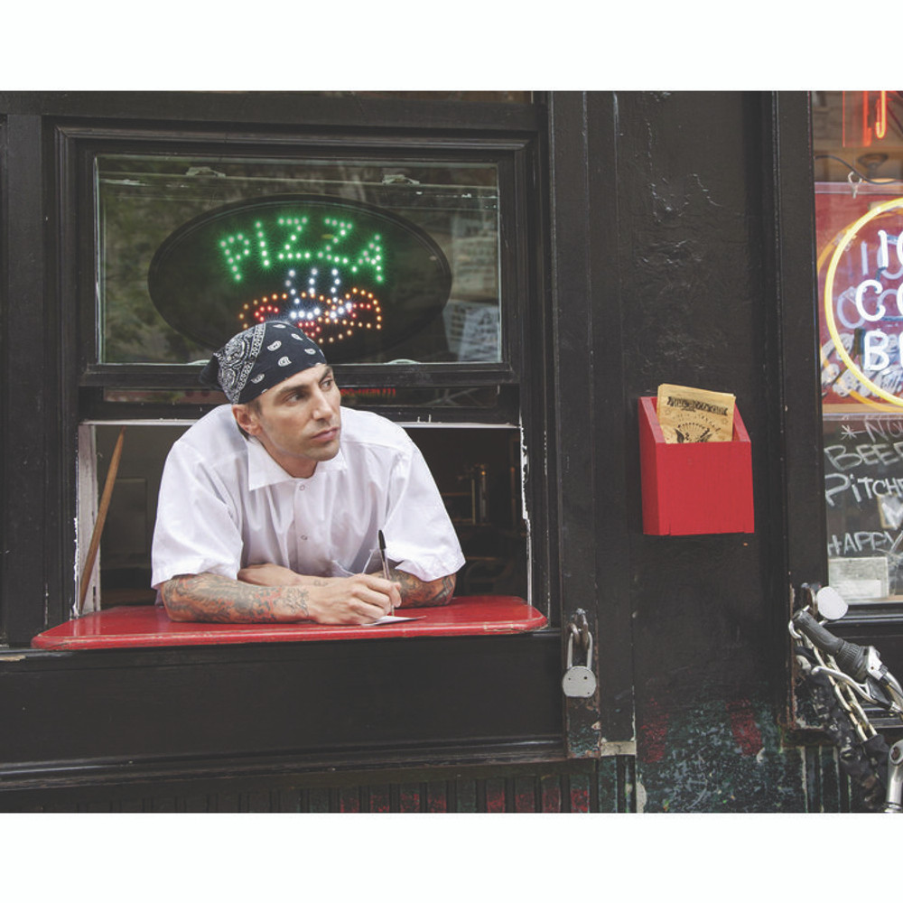 ALPINE INDUSTRIES ALP49707 LED Oval Pizza Sign, 23 x 14, Black Frame, Green/Orange/Red/White Graphics