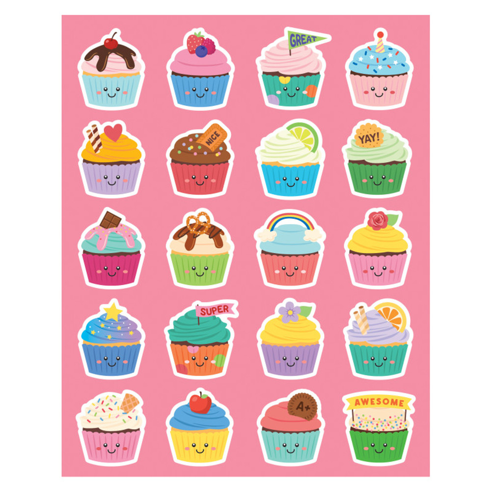 TEACHER CREATED RESOURCES Teacher Created Resources® Cupcake Smelly Stickers, Pack of 120