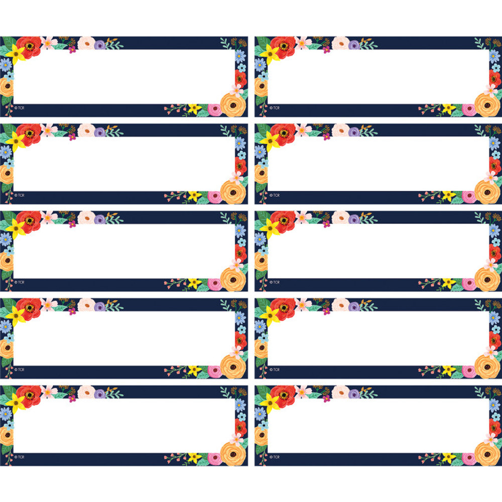 TEACHER CREATED RESOURCES Teacher Created Resources® Wildflowers Magnetic Labels Accents, Pack of 20