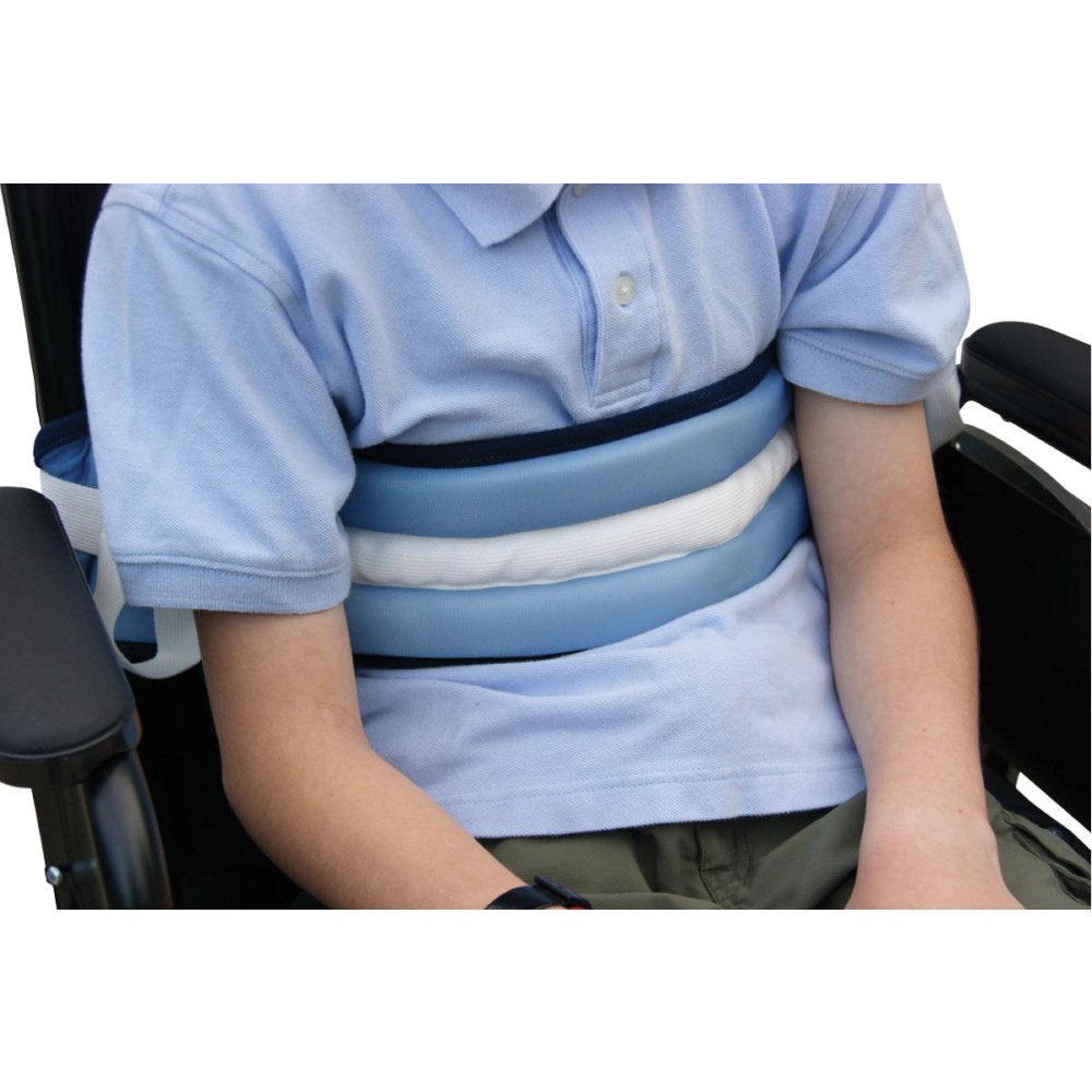 MEDLINE INDUSTRIES, INC. MDT822125 Medline Safety-Soft Patient Security Belt, 60in, Light Blue