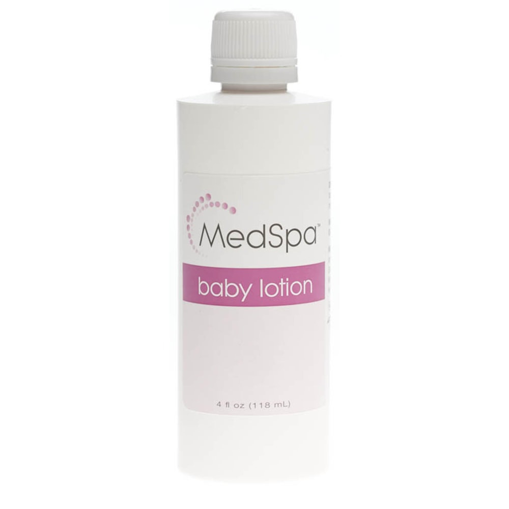 MEDLINE INDUSTRIES, INC. MSC095018 Medline MedSpa Powder Scent Baby Lotion, 4 Oz, Pack Of 60