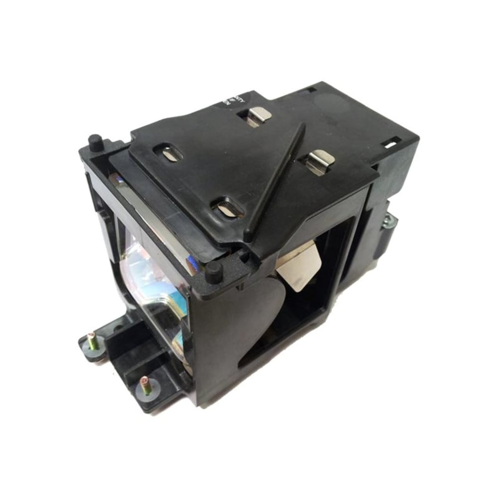 This new replacement front projector lamp ET-LAC75-ER from eReplacements is 100% compatible with your projector and has an estimated lamp lifetime of approximately 2000 hours. This lamp is user replaceable. Refer to your projector's manual for replacement instructions for this lamp. eReplacements front projector lamps will meet or exceed the original lamp specifications because they are manufactured for high performance using top quality replacement bulbs and the most up to date safety and engineering control standards. Brand new high quality replacement bulb manufactured in the ISO 9000 factories. Plastic housing engineered to perfectly fit into your projector. Internal safety features protect your device from electrical hazards. Why pay more for an expensive brand name replacement lamp? ET-LAC75-ER is a more economical solution to high priced brand name lamps. Thousands of resellers, dealers and service companies over the years have trusted eReplacements to provide their customers with quality replacement front project lamps.