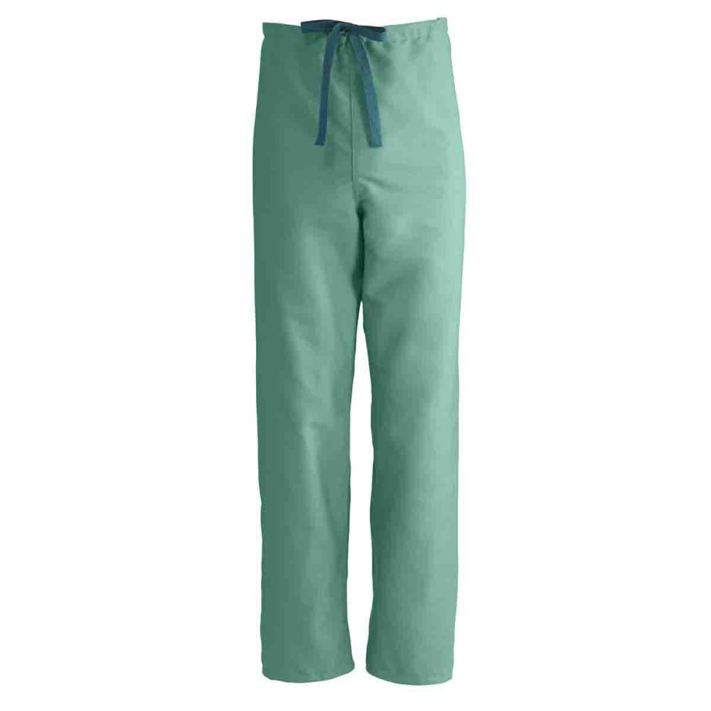 MEDLINE INDUSTRIES, INC. 900JTJXXL-CM Medline ComfortEase Unisex Reversible Drawstring Scrub Pants, 2X, Jade