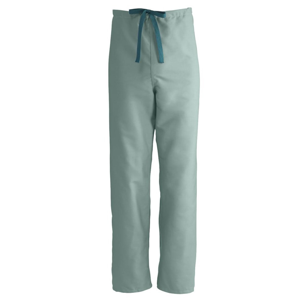 MEDLINE INDUSTRIES, INC. 900JSS4XL-CM Medline ComfortEase Unisex Reversible Drawstring Pants, 4X, Seaspray