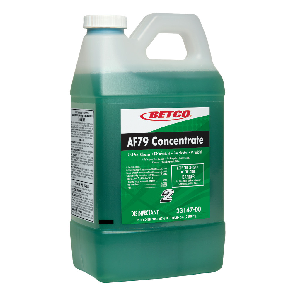 BETCO CORPORATION 3314700 Betco AF79 Fastdraw Acid-Free Disinfectant Restroom Cleaner Concentrate Disinfectant, 67.6 Oz Bottle, Case Of 4
