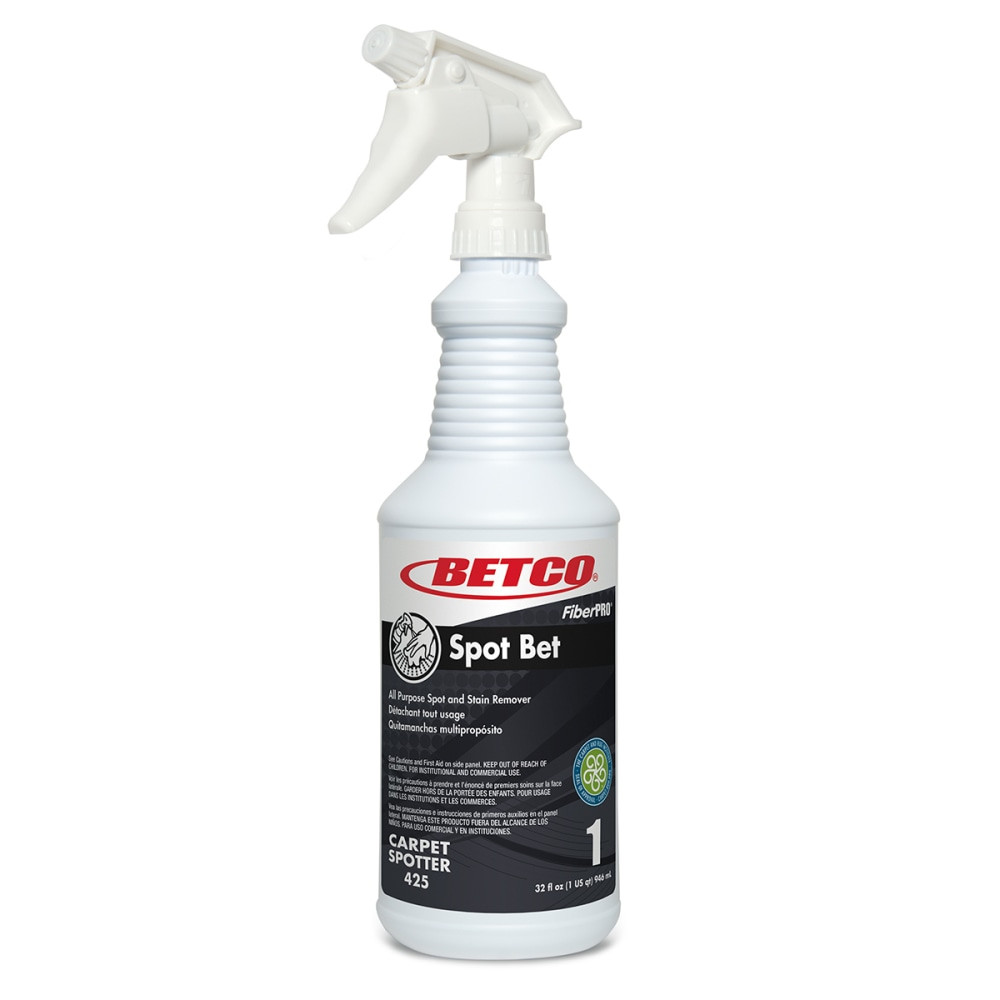 BETCO CORPORATION 4251200 Betco FiberPRO Spot Bet Carpet Spotter, 32 Oz Bottle, Case Of 12