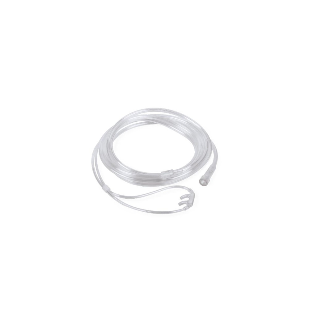 MEDLINE INDUSTRIES, INC. HCSU4514 Medline Soft-Touch Oxygen Cannulas, Adult, Universal Connector, 7ft, Pack Of 50
