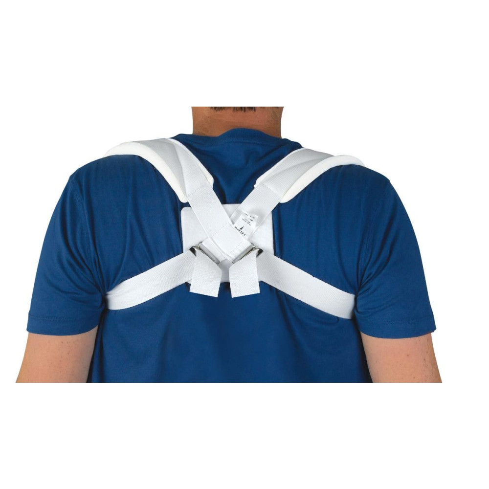 MEDLINE INDUSTRIES, INC. ORT14110L Medline Cotton Clavicle Strap, Large, White
