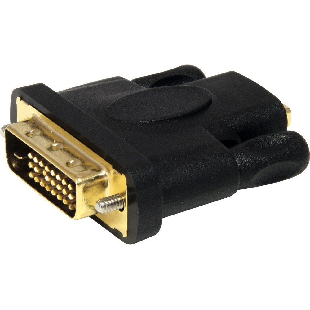 Connect DVI capable devices to HDMI -enabled devices and vice versa. The HDMIDVIFM HDMI to DVI-D Video Cable Adapter features one HDMI female connector and one DVI-D male connector, which enables a bi-directional connection between HDMI-capable devices and DVI-D capable devices to overcome compatibility issues.   Convert HDMI to DVI-D  Convert DVI-D to HDMI?