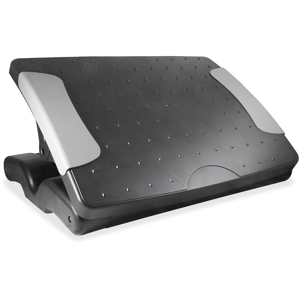 KANTEK INC. FR600 Kantek Height Adjustable Footrest - Black - 1 Each