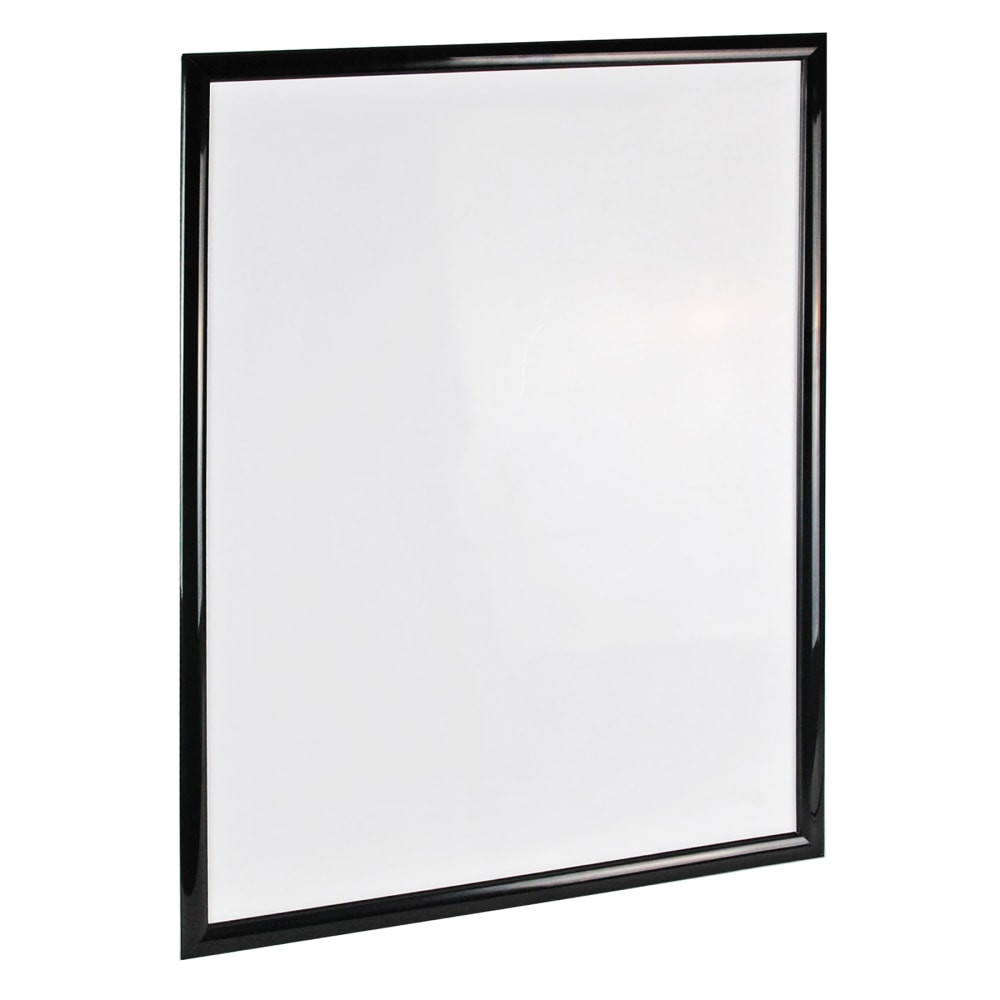 AZAR INTERNATIONAL INC 300342-BLK Azar Displays Wall Snap Poster Frame Plastic Vertical/Horizontal Sign Holder, 28inH x 22inW x 3/4inD, Black