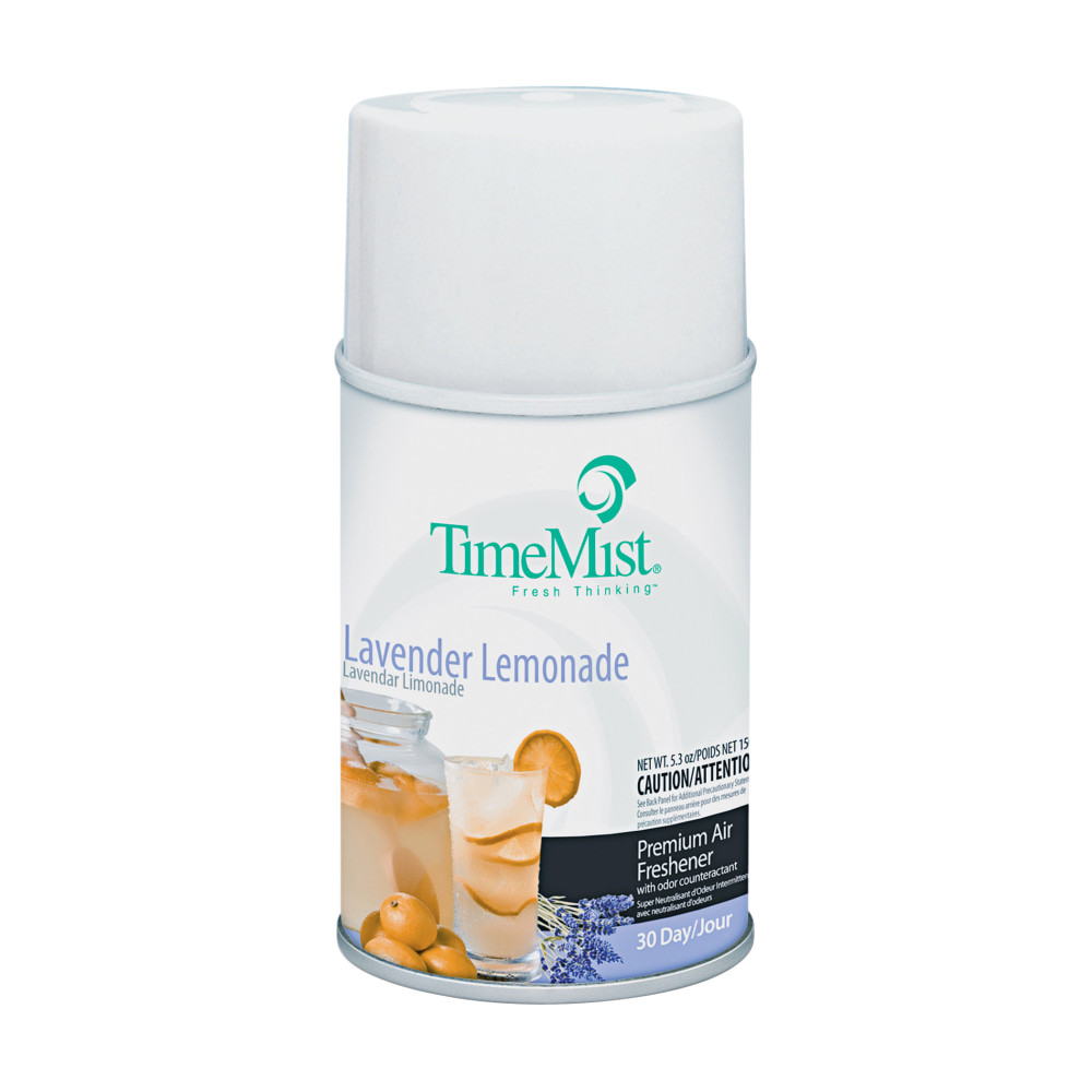 ZEP INC. 1042757 TimeMist Lavender Lemon Metered Air Dispenser Refill - Oil - 5.3 fl oz (0.2 quart) - Lavender Lemonade - 30 Day - 12 / Carton