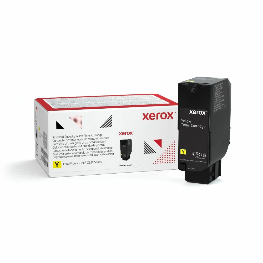 Compatible Xerox models: VersaLink : C620DN, C625DN.  .    STATE OF THE ART: Made in factories conforming to some of the most stringent international health, safety and sustainability standards.  RELIABLE: Compatible toners may risk breakdown, poor colors and reduced page yields. Print with Genuine Xerox Toners for spot-on results, vibrant colors and sharp edges.  OPTIMAL: Original Xerox cartridges made by Xerox for Xerox VersaLink C620 Color Printer/C625 Color Multifunction Printer printers and work straight out of the box. Your printer reads the chip, you press start and it starts working.  HIGH PERFORMANCE: Xerox Genuine cartridges are made for Xerox printers to work at their best. Independent testing proved Genuine Xerox Supplies to be more reliable and deliver up to 27% higher page yields than non-genuine alternatives.  SPECIFICATION: Genuine Xerox Part: 006R04619 ; Page Yield: 6000 Pages.  Recycling solution - designed to encourage recycling, helping you divert materials from landfill.