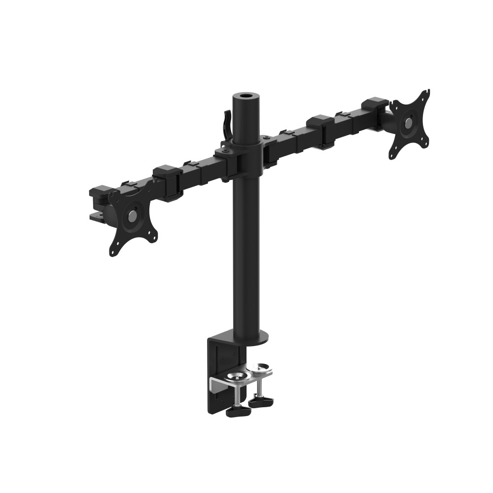 ZOXOU INC. D1D-E FlexiSpot Dual Monitor Mount For Desk Risers, Black