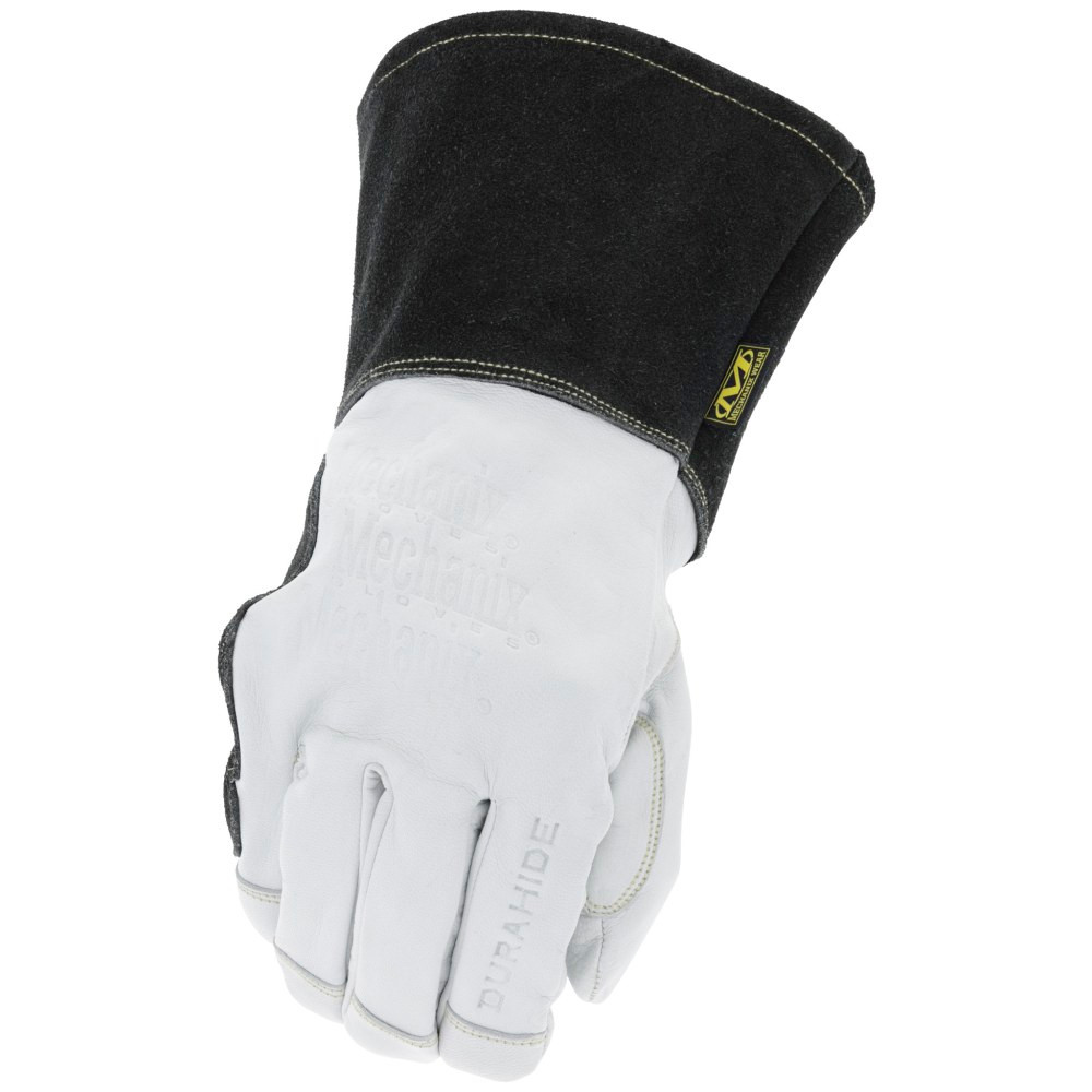 MECHANIX WEAR WS-PLS-009  Torch Cowhide/Durahide Pulse TAA Welding Gloves, Medium, Black/White