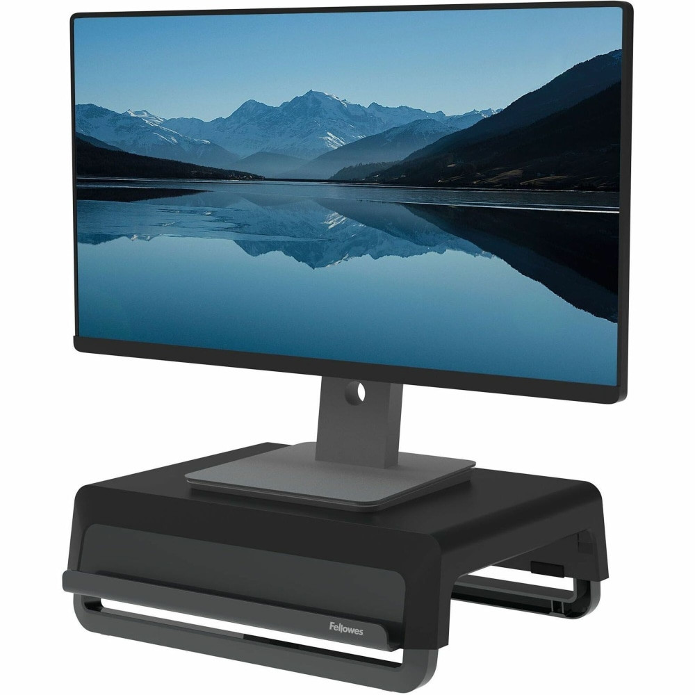 FELLOWES INC. 100098502 Fellowes Breyta Monitor Stand - Black - Black - For Monitor