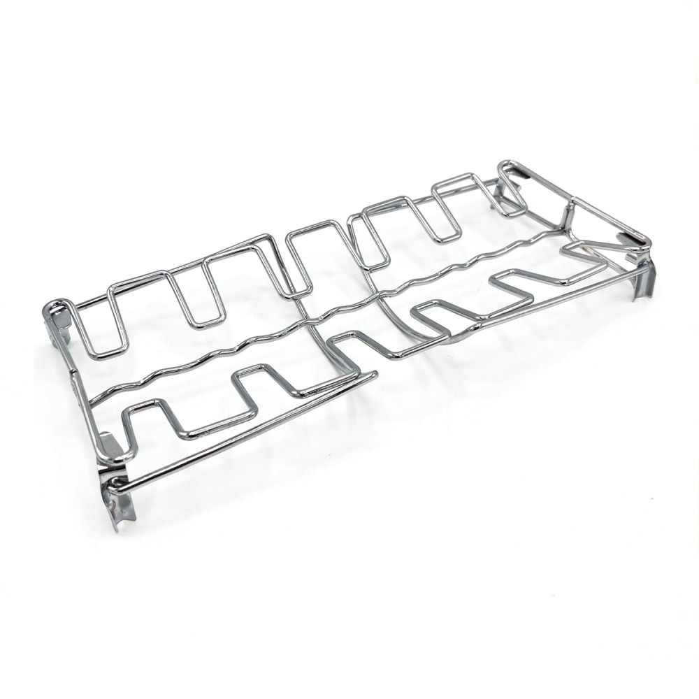 D2 MARKETING 25331 giasKITCHEN Stainless Steel Chicken Grill Rack, Silver