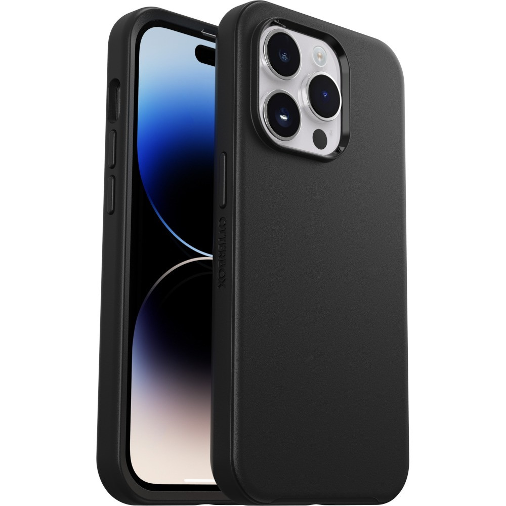 OTTER PRODUCTS LLC 77-89044 OtterBox iPhone 14 Pro Symmetry Series+ with MagSafe Antimicrobial Case - For Apple iPhone 14 Pro Smartphone - Black - Drop Resistant, Bacterial Resistant - Plastic, Synthetic Rubber, Polycarbonate - 1