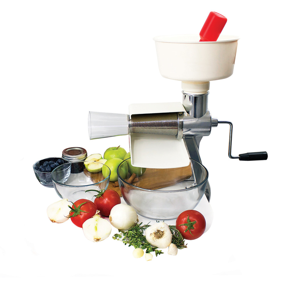METAL WARE CORP. FDST-220 CAREY Food Strainer With Clamp Base, Silver