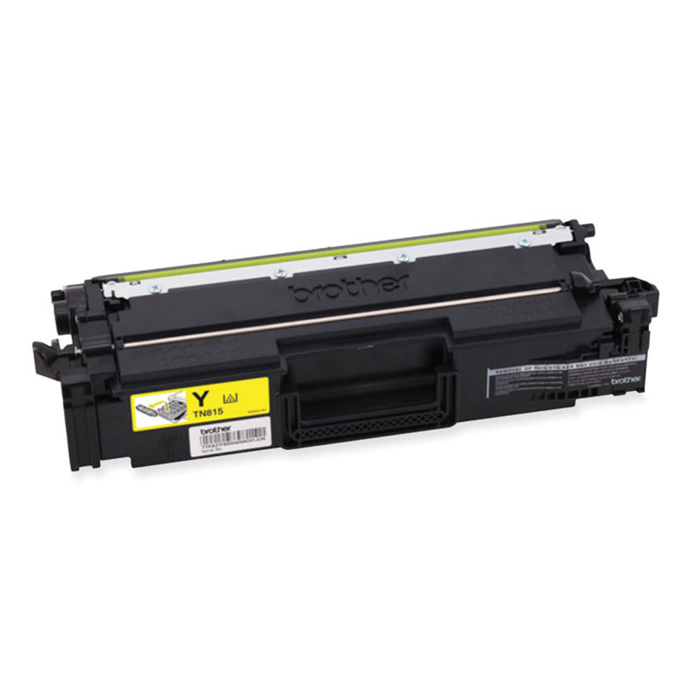 BROTHER INTL. CORP. TN815Y TN815Y Super High-Yield Toner, 12,000 Page-Yield, Yellow
