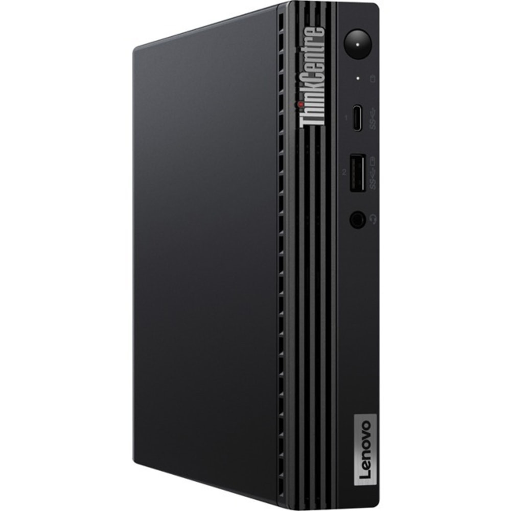 LENOVO, INC. 11JN002PUS Lenovo ThinkCentre M75q Gen 2 11JN002PUS Desktop Computer - AMD Ryzen 5 PRO 5650GE Hexa-core (6 Core) 3.40 GHz - 8 GB RAM DDR4 SDRAM - 256 GB NVMe M.2 PCI Express PCI Express NVMe SSD - Tiny - Black - AMD PRO 500 chipset Chip