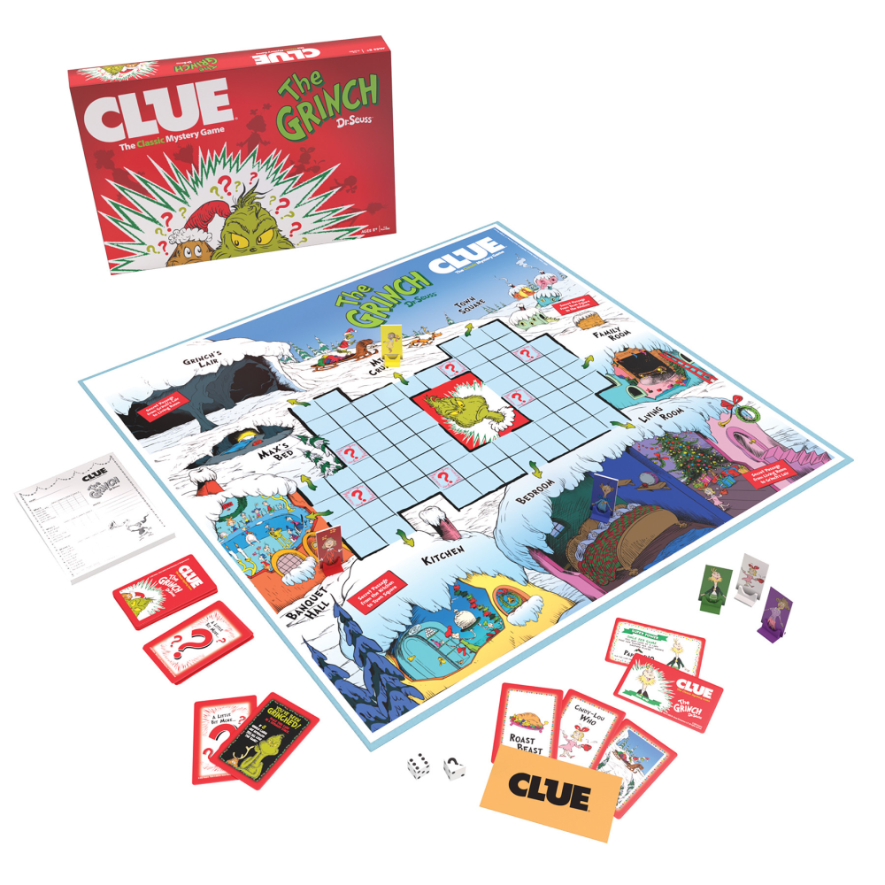 USAOPOLY, INC. USACL154779 USAopoly Clue: The Grinch