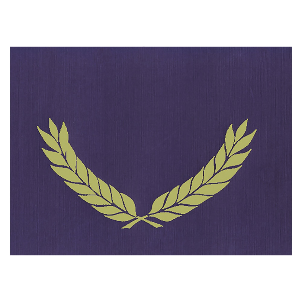 Add a touch of class to every award ceremony with these beautiful Certificate Folders with Gold Foil Stamped laurels.  Made of heavy weight paper, they are ideal for our diplomas, awards and certificates.  Pre-cut corners to hold 8.5in x 11in certificates.  Measures 10in x 13in.  Pack of 30.