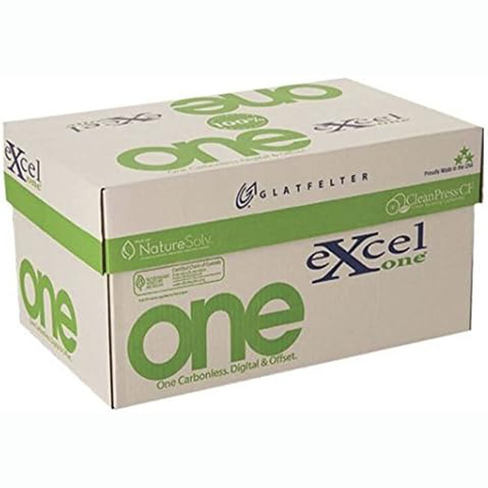 Create important documents with help from the Alliance ExcelOne Carbonless Cut Print & Copy Paper. These acid-free sheets are great for archival use and come with 500 sheets per ream to help make sure you have plenty on hand.  21-lb paper weight for versatile use.  500 sheets per ream to keep your space stocked.  Acid-free sheets help prevent fading.  High fiber content and reduced filler provide great runnability and contamination-free performance.  Carbonless design for use with offset presses, high-speed copiers and other digital equipment.  2-part sheets offer pink and white.