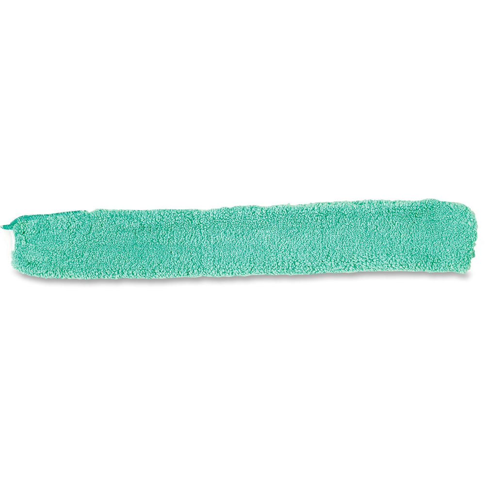 RUBBERMAID RCPQ85100GNCT  Commercial Wand Duster Replacement - Green - MicroFiber - 0.8in Height x 3.2in Width x 22.7in Length - 6 / Carton