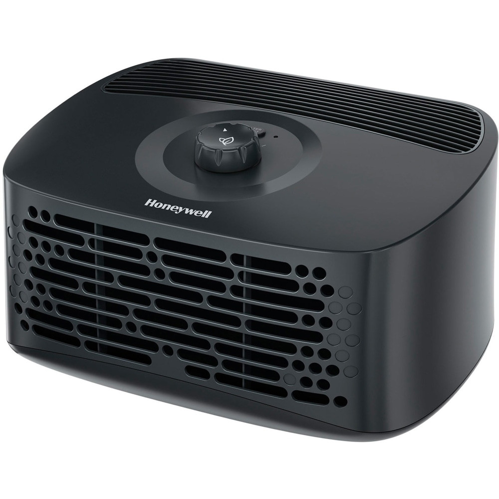 HELEN OF TROY L.P. HPA020B Honeywell True HEPA Tabletop Air Purifier - True HEPA, HEPA, Activated Carbon - 90 Sq. ft. - 695.7 gal/min - Black