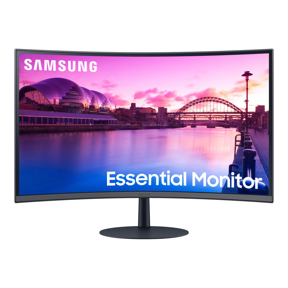 SAMSUNG S32C394EAN  S32C394EAN - S39C Series - LED monitor - curved - 32in - 1920 x 1080 Full HD (1080p) @ 75 Hz - VA - 250 cd/m2 - 3000:1 - 4 ms - 2xHDMI, DisplayPort - speakers - black, dark blue/gray