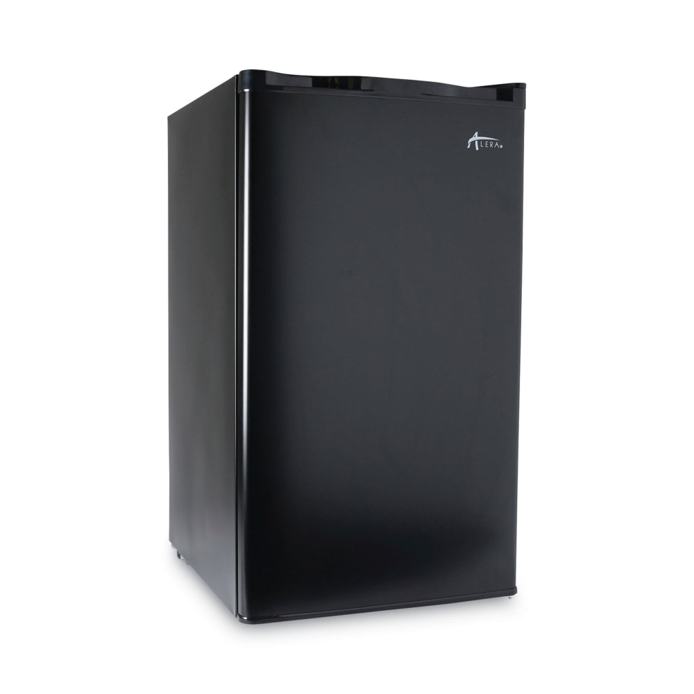 UNITED STATIONERS SUPPLY CO. BC-90U-E Alera 3.2 Cu Ft Refrigerator With Chiller Compartment, Black