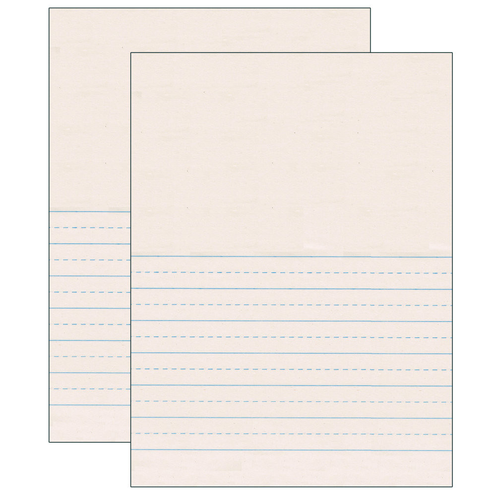 EDUCATORS RESOURCE PAC2650-2 Pacon Newsprint Handwriting Paper, 9in x 12in, 500 Sheets Per Pack, Set Of 2 Packs