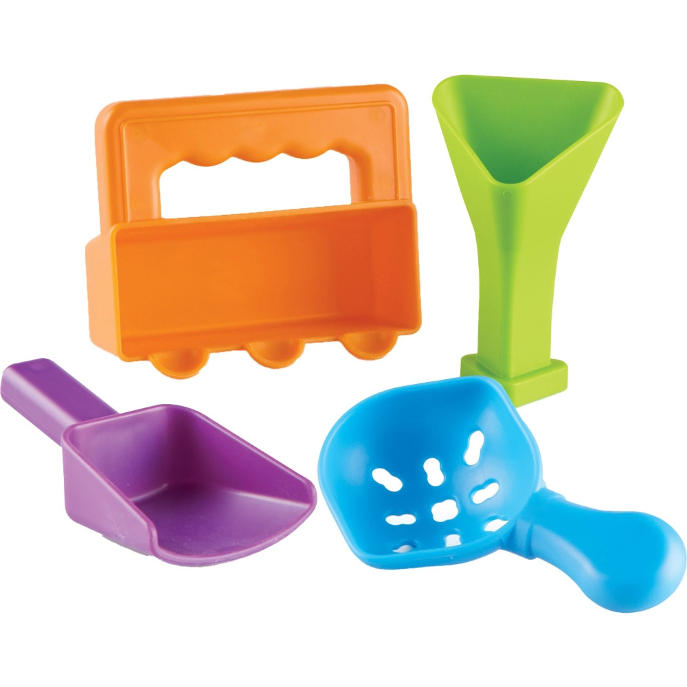 LEARNING RESOURCES, INC. LER5567 Learning Resources Helping Hands Sensory Scoops, Multicolor, Set Of 4 Scoops