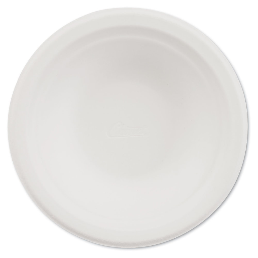 HUHTAMAKI FOOD SERVICE 21230 Chinet Classic Paper Bowls, 12 Oz, White, Pack Of 125 Bowls