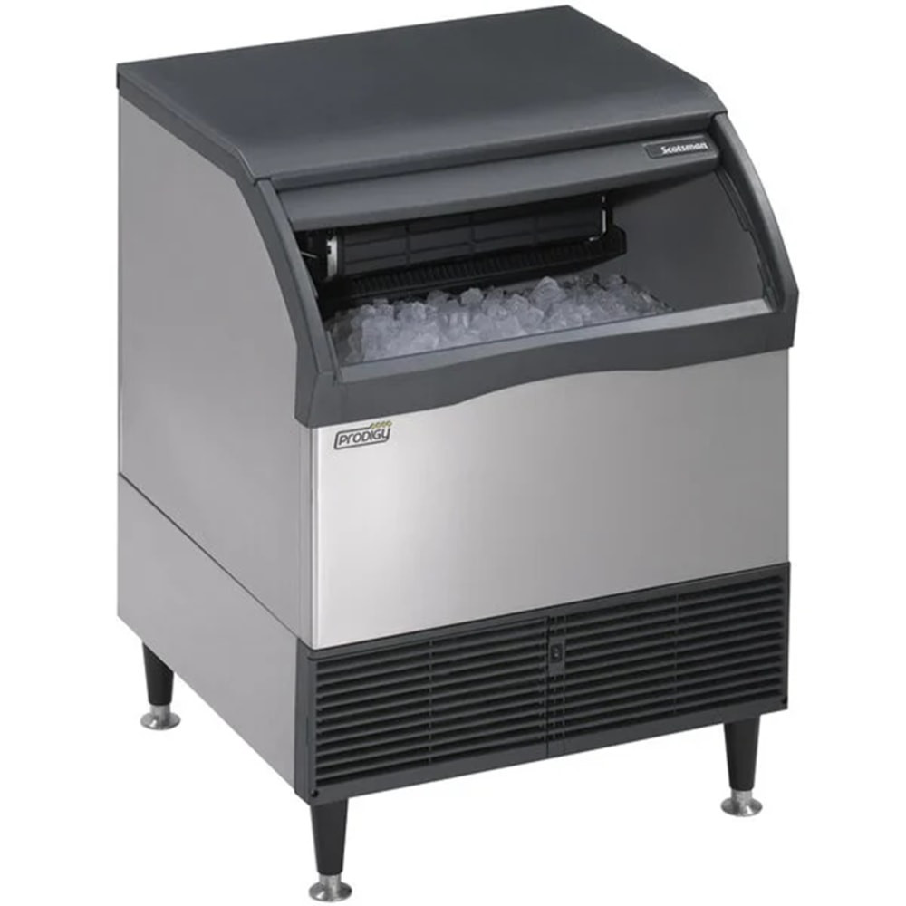 SCOTSMAN GROUP, LLC CU3030SA-32 Scotsman Prodigy Under Counter Ice Machine With Storage, Silver