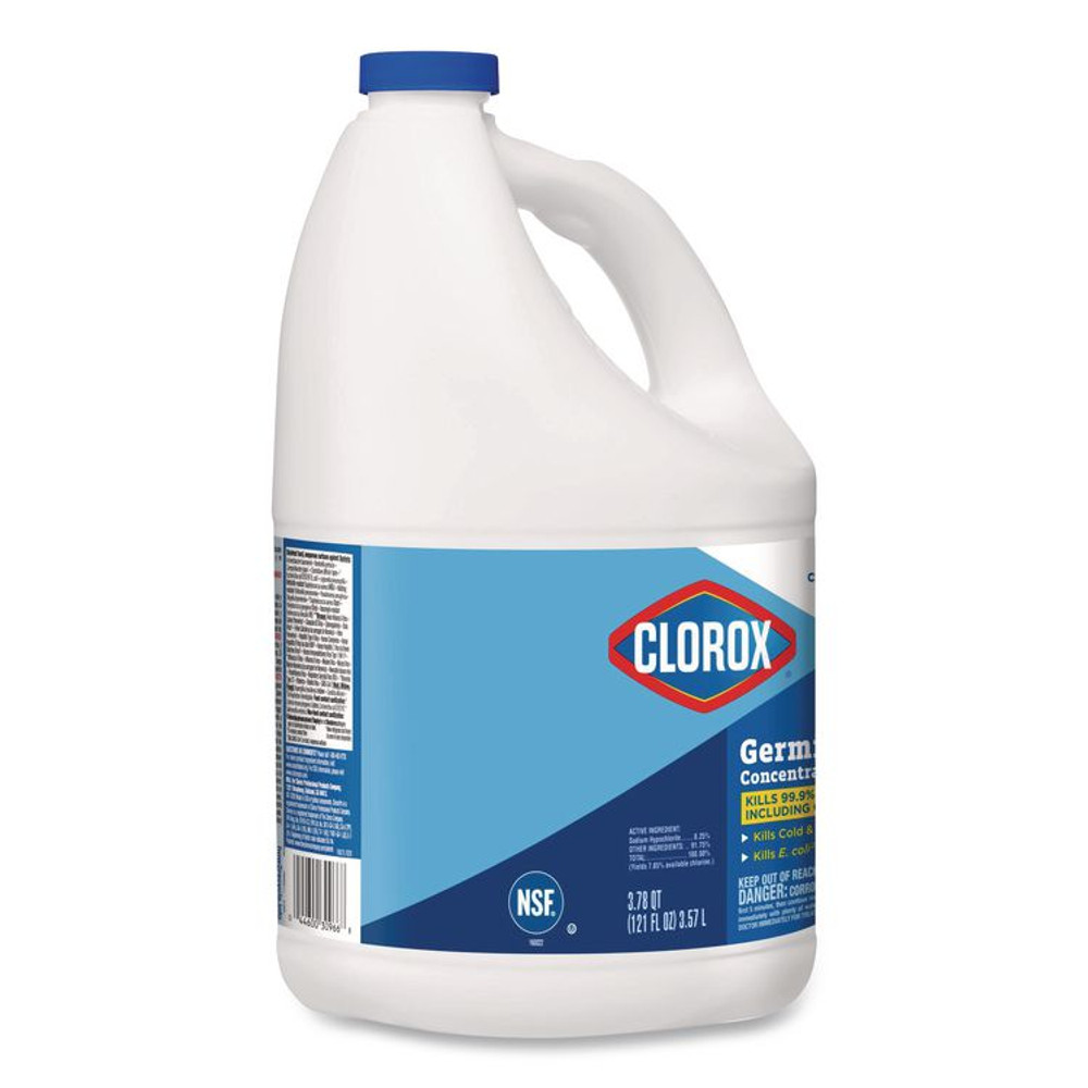 CLOROX SALES CO. 30966EA CloroxPro Concentrated Germicidal Bleach, Regular, 121 oz Bottle