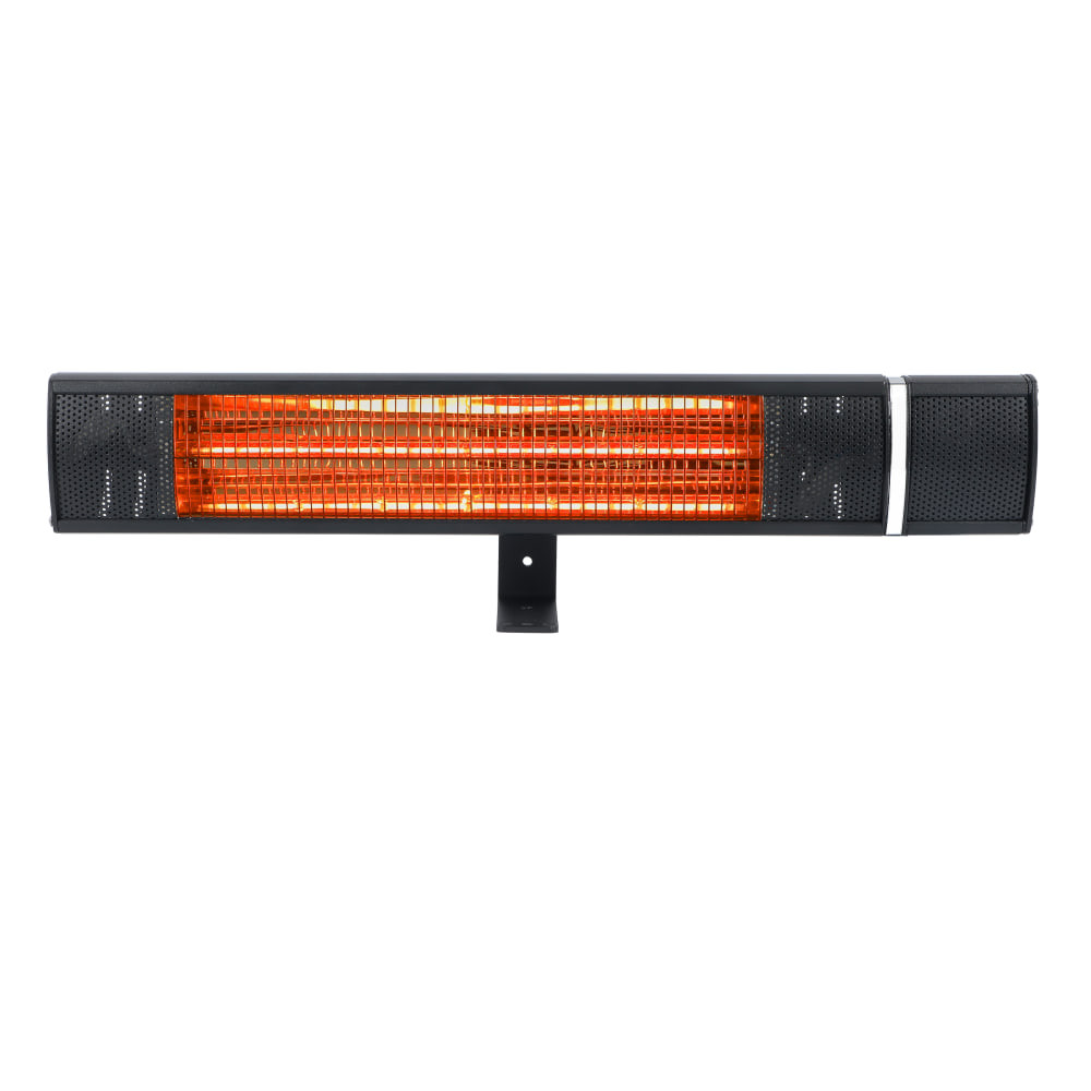 W APPLIANCE COMPANY LLC BHOW03R Black+Decker 1500-Watt Patio Wall-Mounted Electric Heater, 269 Sq. Ft. Coverage, Black