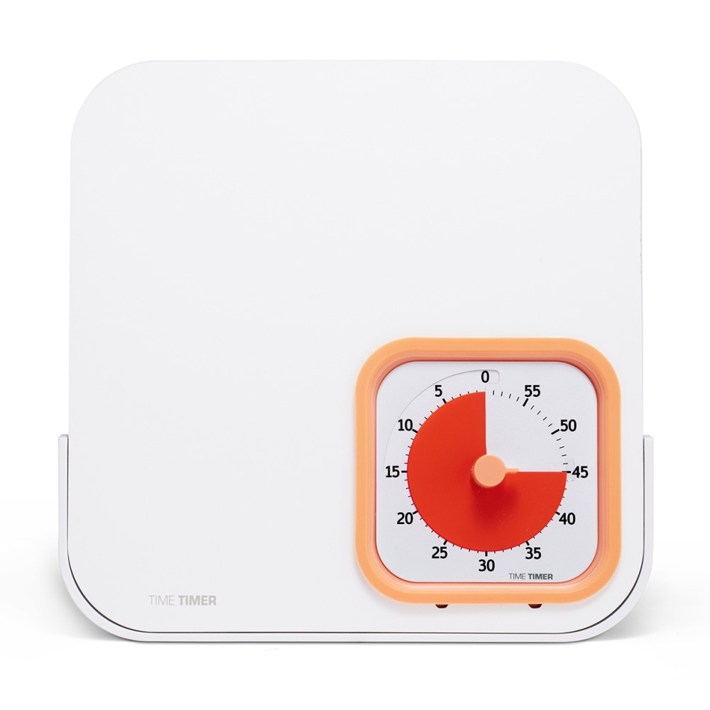 GRACIEs ENTERPRISES LTD TTM9BDEBDOW Time Timer MOD Timer and Magnetic Dry Erase Board Set, Dreamsicle Orange/White