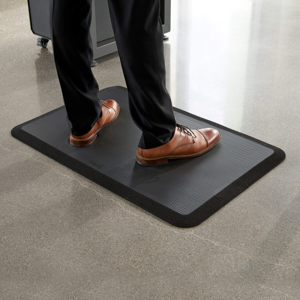 VARIDESK LLC 401925 VARI Nonslip Standing Mat, 22in x 34in, Black