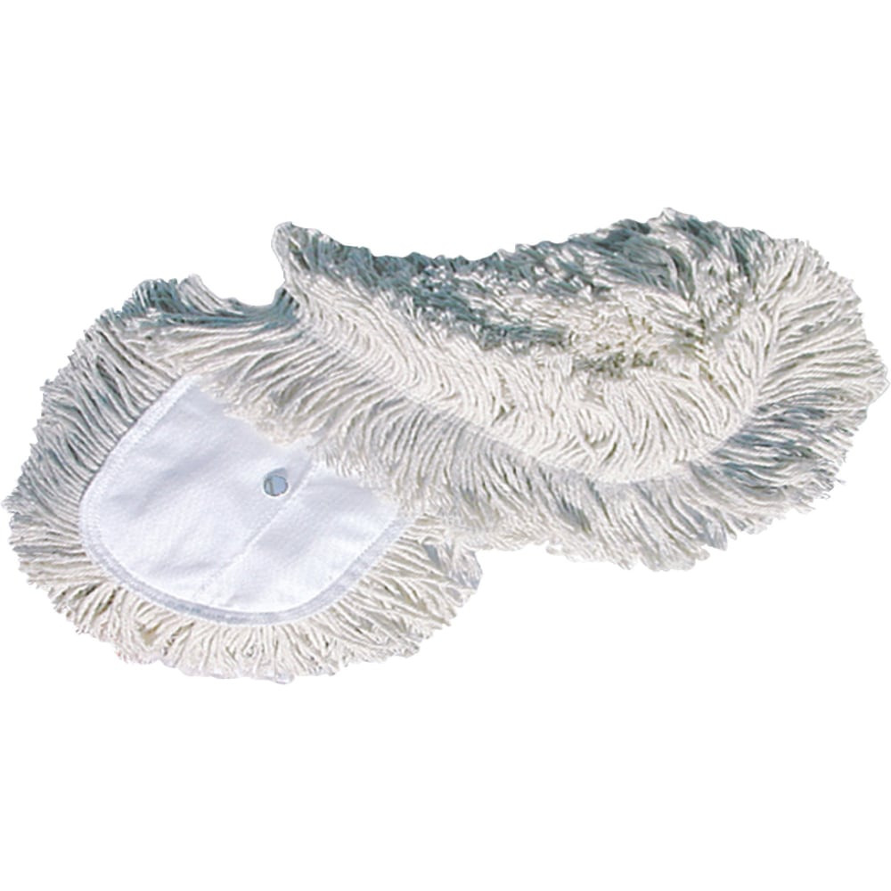 SP RICHARDS 18387 Genuine Joe Dust Mop Head Refill - 60in Width x 5in Depth - Yarn, Cotton, Synthetic - White - 1 Each