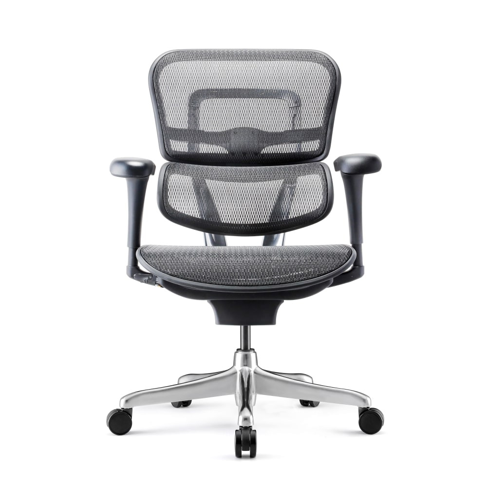 OFFICE DEPOT WORKPRO12000-BKM-V2 WorkPro 12000 V2 Series Ergonomic Mesh Mid-Back Manager Chair, Black