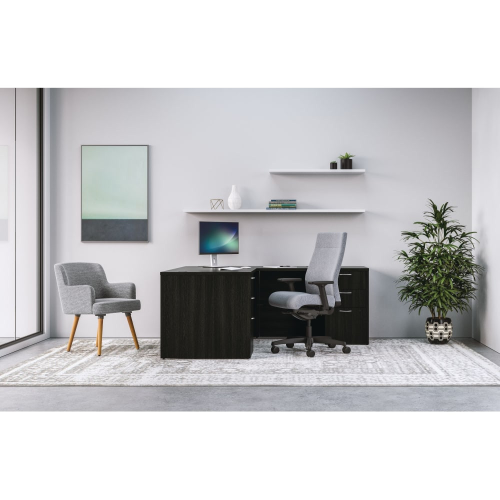 HON HONL6072L2BBFJA  Mod 60inW L-Station Computer Desk, Oak