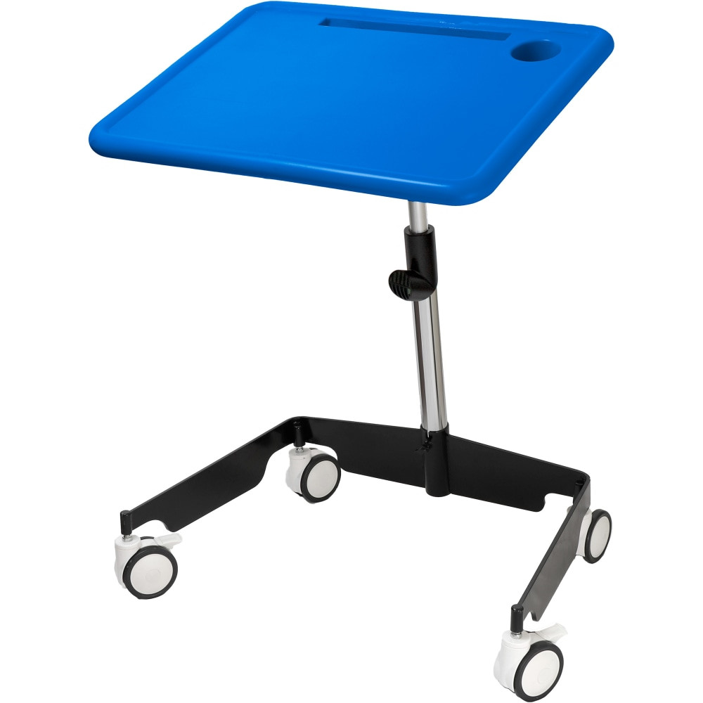OUT THERE TECHNOLOGIES, LLC KOR5002 Kore Design Kids 30inW Sit-Stand Mobile Student Desk, Blue