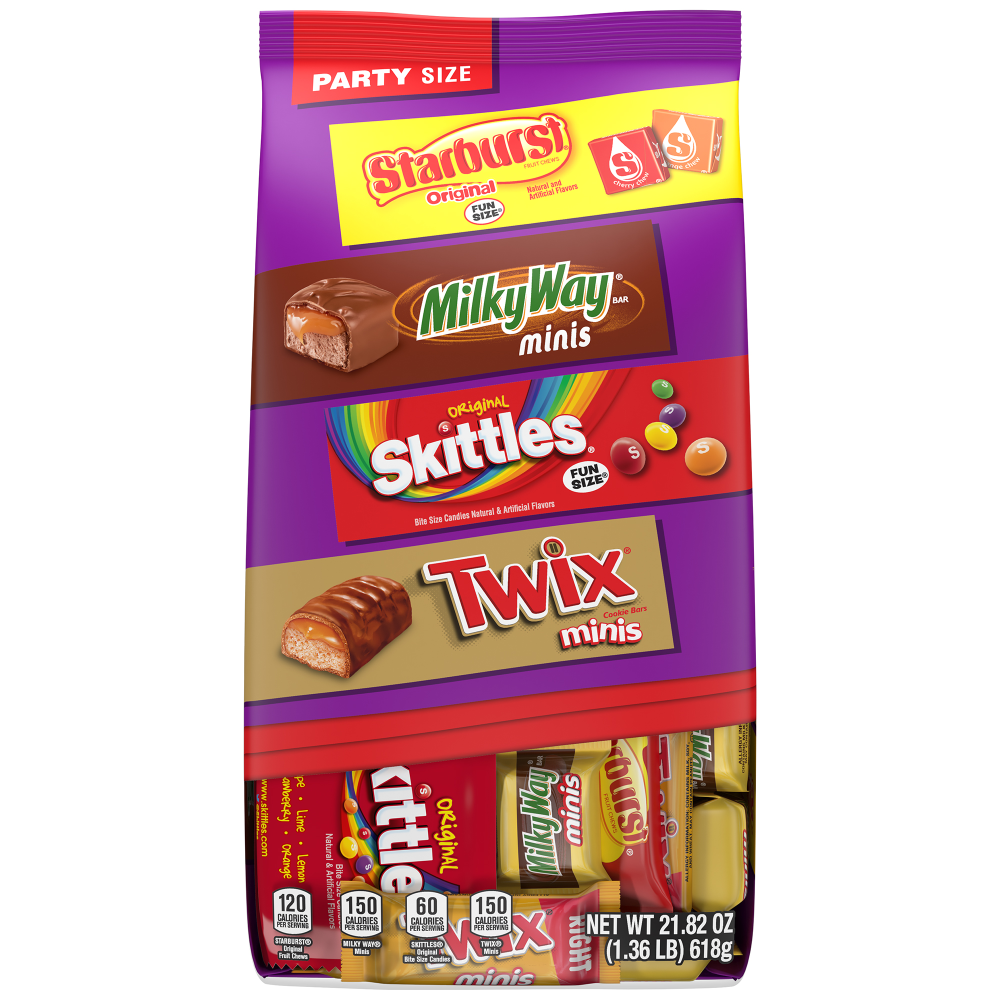 MARS CHOCOLATE NORTH AMERICA LLC 040000598503 Mars Mixed Chocolate Sugar Variety Minis, 21.82 Oz