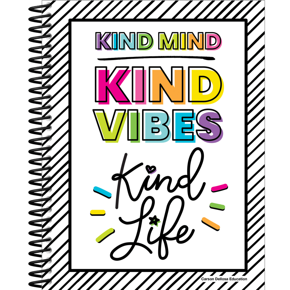 CARSON-DELLOSA PUBLISHING LLC CD-105031 Carson Dellosa Education Teacher Planner, Kind Vibes