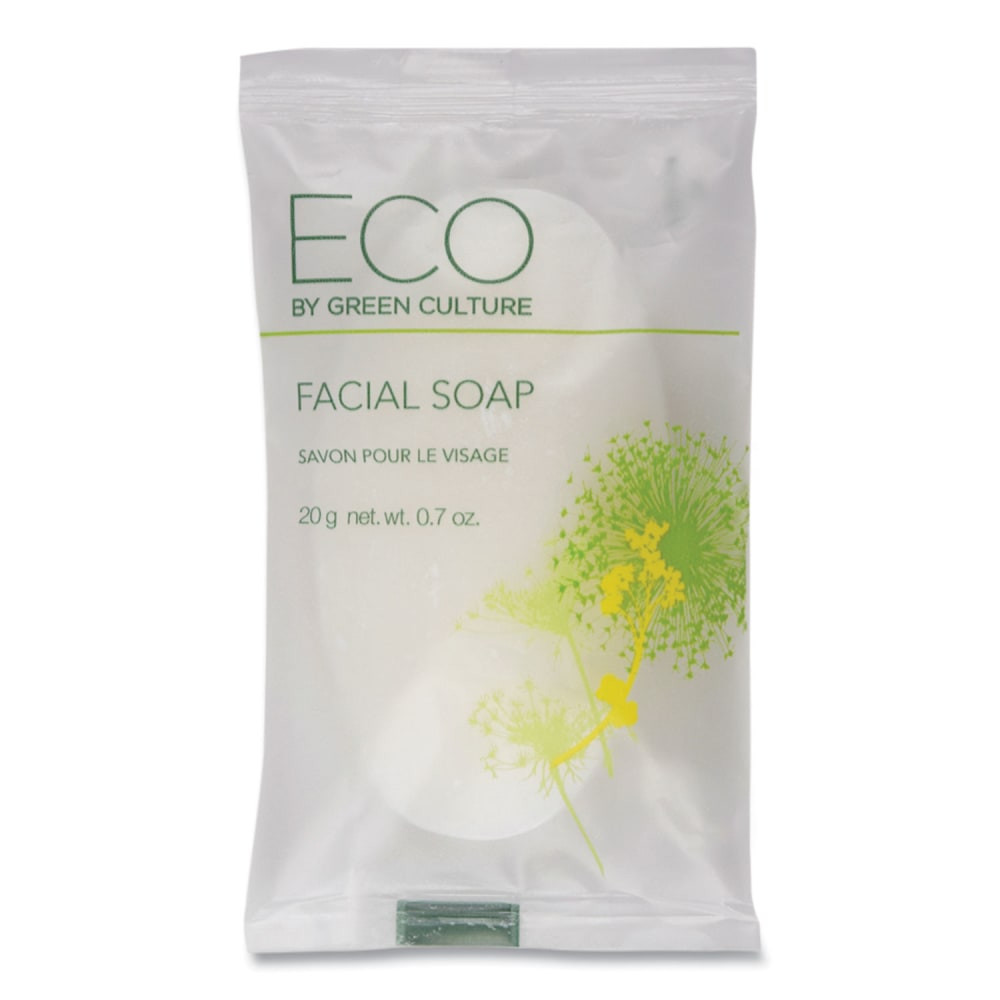 Facial Soap Bar contains plant-based ingredients specifically formulated for a gentle cleaning that is suitable for sensitive skin.  Perfect for properties with a focus on clean, sustainable products.  Gentle and pleasant body care experience.  Leave guests feeling pampered.  Perfect amenity line with quality.