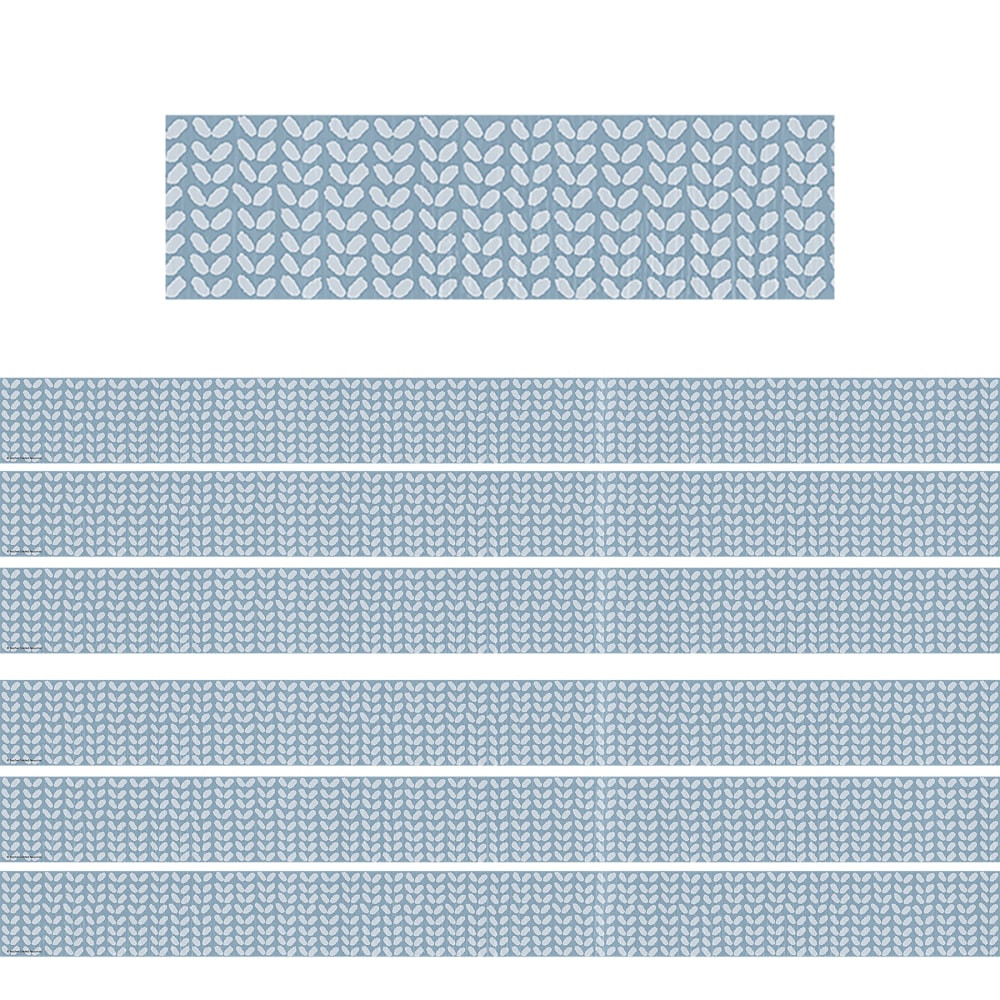 Create a special bulletin board theme with these vibrant border trim strips.  Use this colorful border trim to liven up your classroom!  Create fresh looks for bulletin boards, windows, walls, and class projects.  Layer them for extra impact. Or mix and match them with coordinating products (stickers, notepads, awards, etc.) to promote a classroom theme  Each pack has 12 pieces for a total length of 35ft of trim. Sold as 6 packs for a total of 72 pieces (210ft).